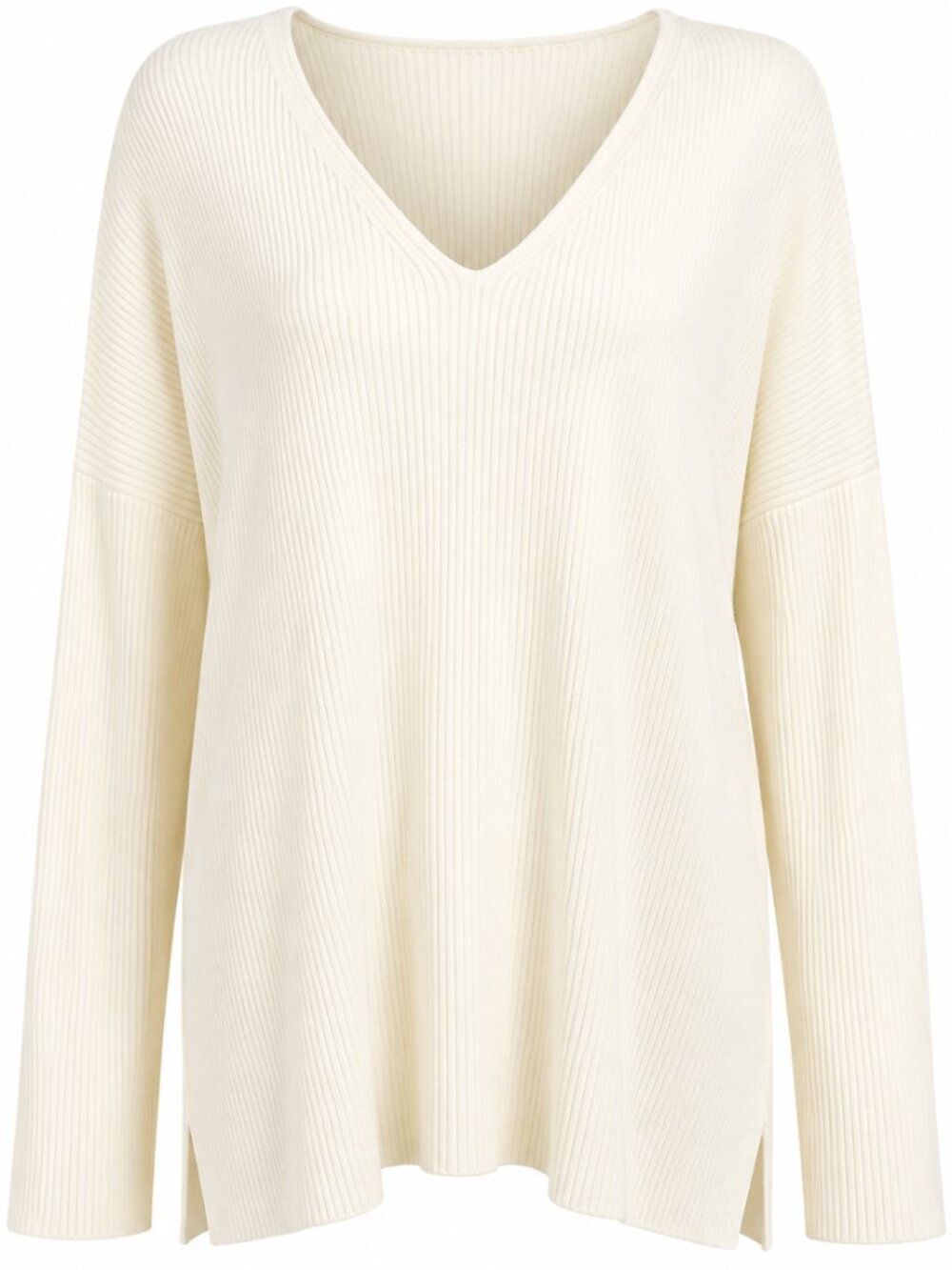 NWT 3X long sleeve v-neck ribbed sweater. Workwear Business casual office